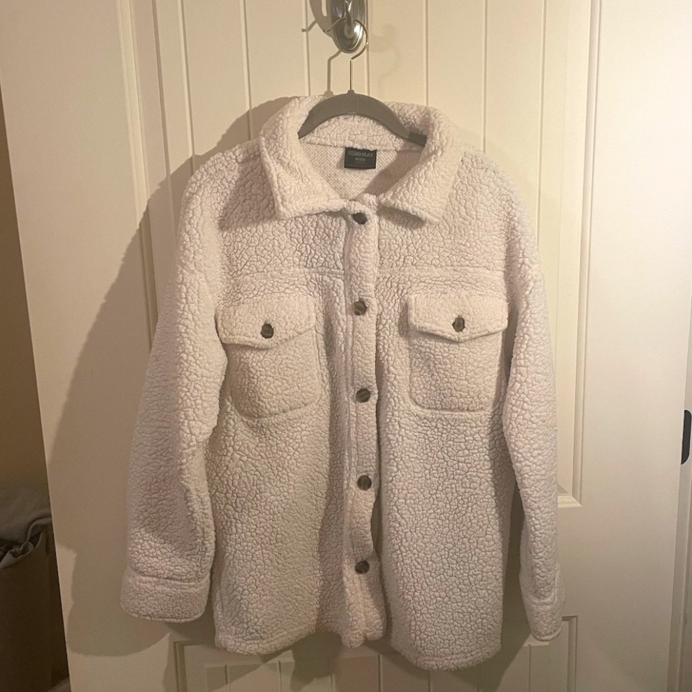 32 Degrees Cozy Sherpa Shirt Jacket